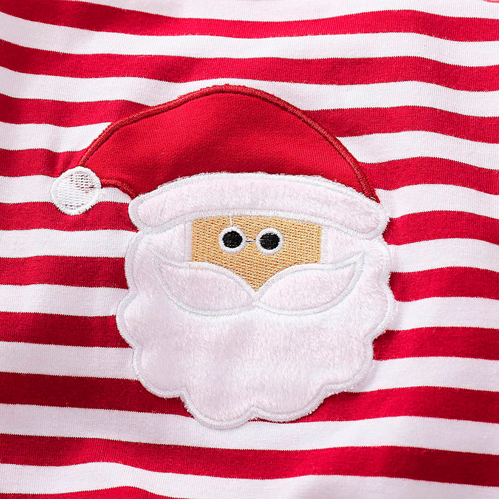 Striped Santa Romper