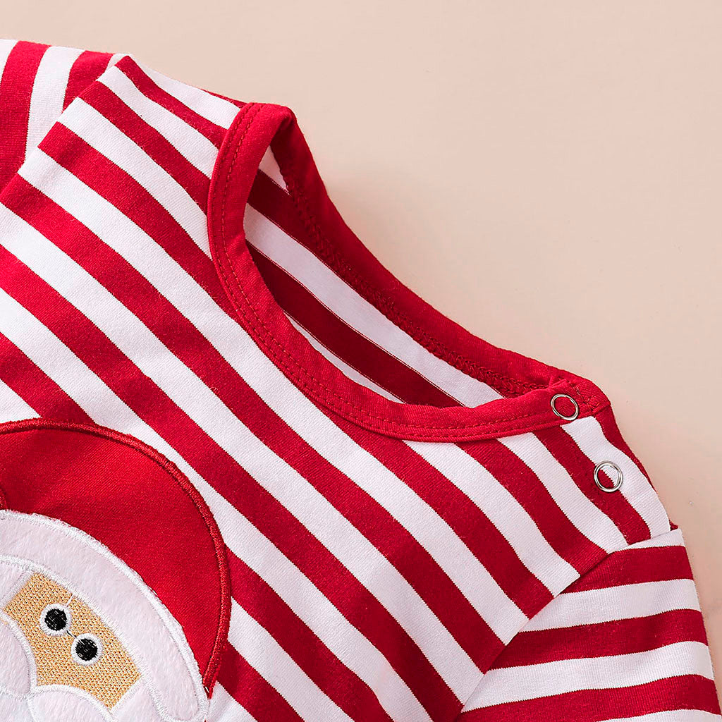 Striped Santa Romper