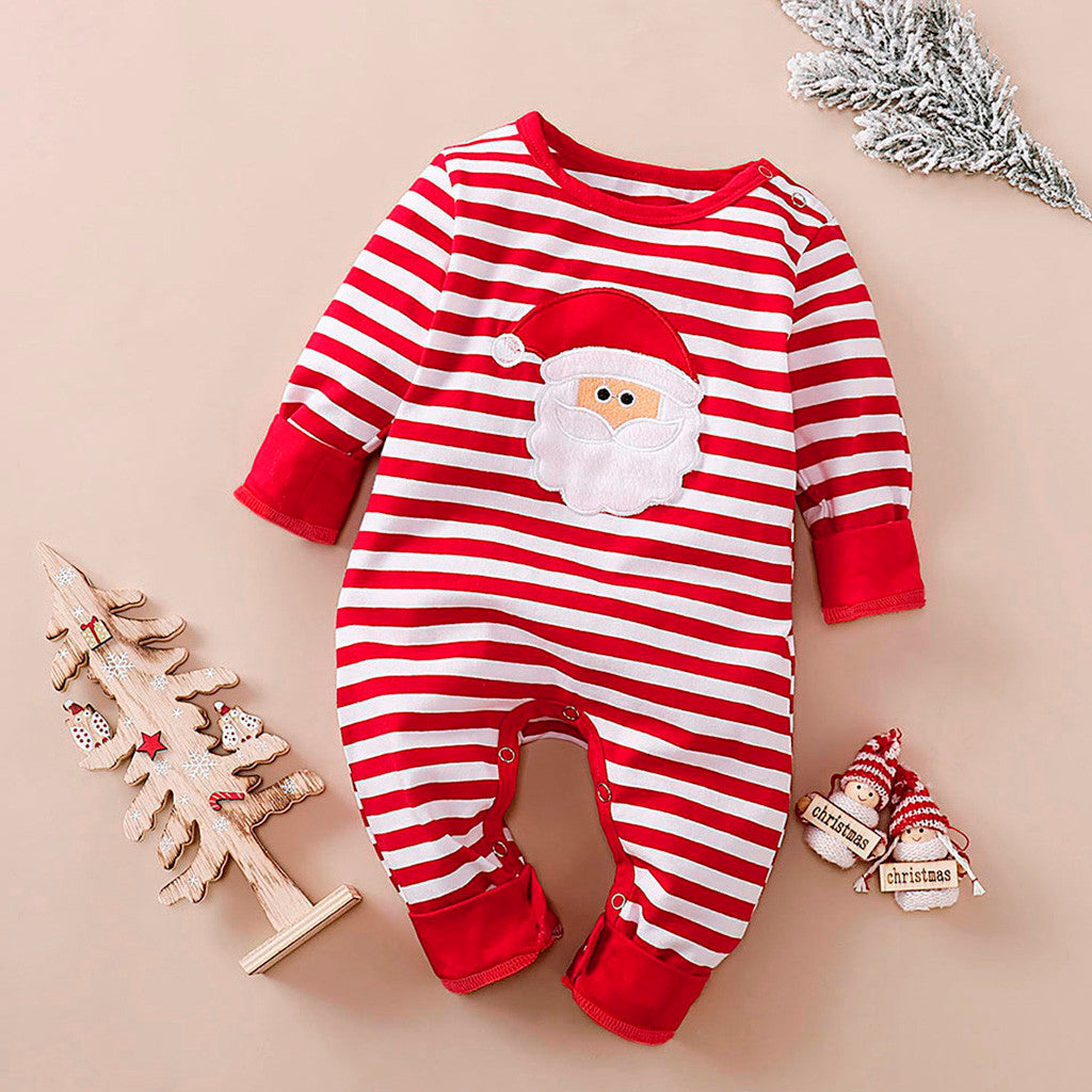 Striped Santa Romper