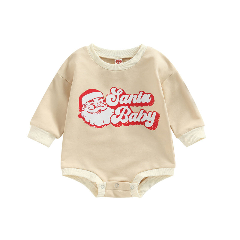 Santa Baby Snuggly Romper