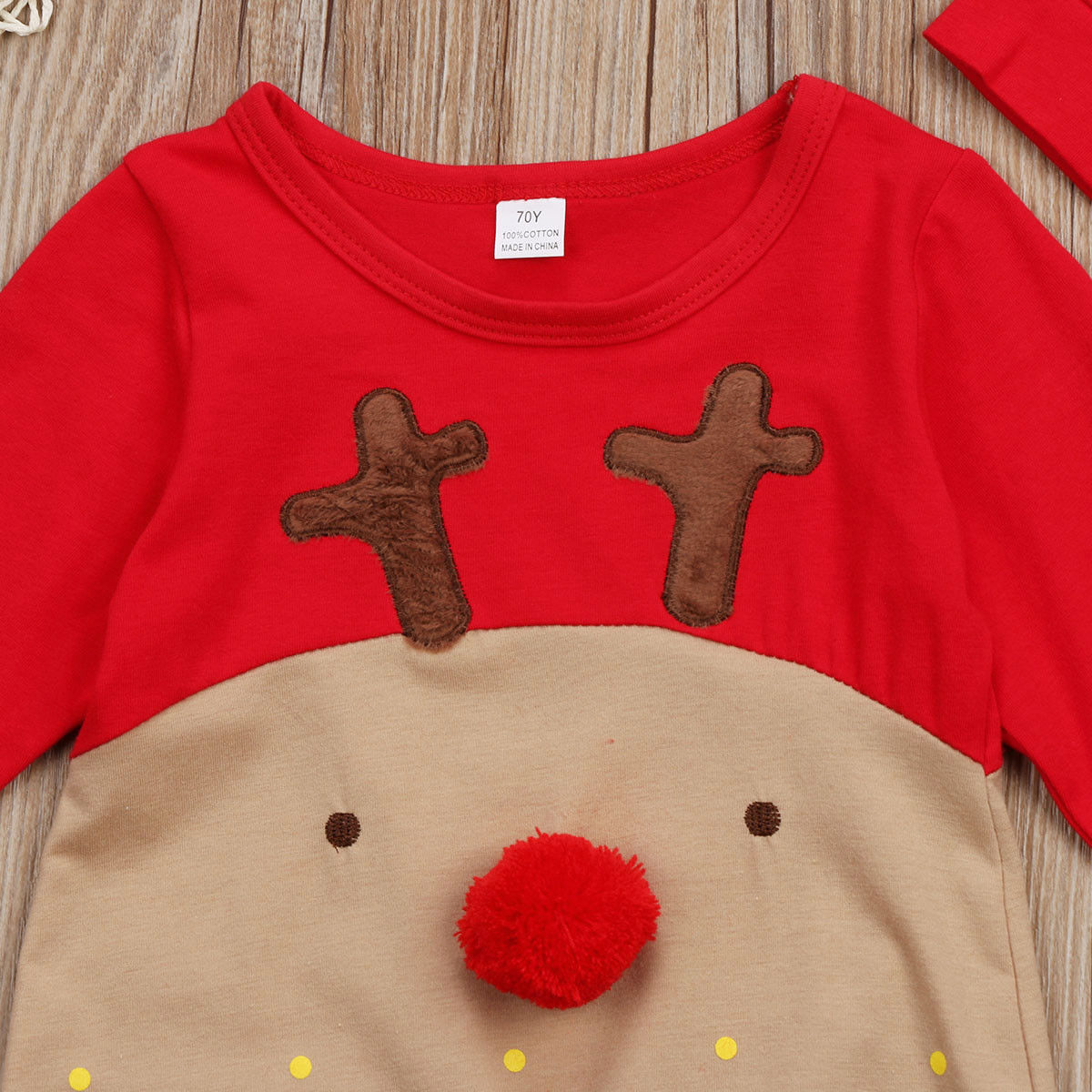 Jolly Deer Romper