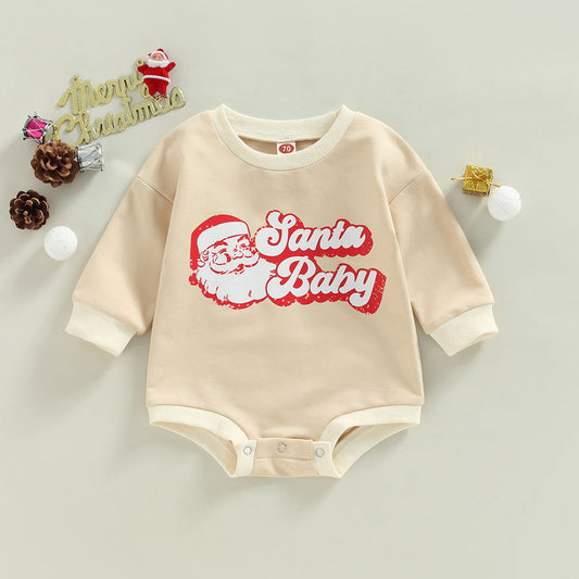 Santa Baby Snuggly Romper