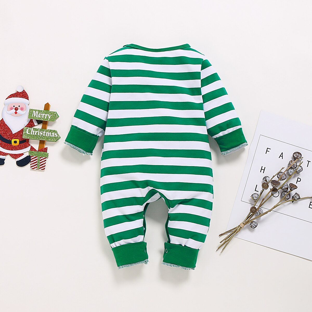 Santa’s Tree Delivery Romper