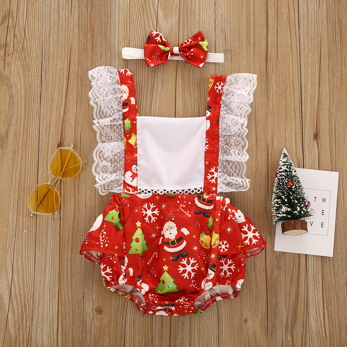 Winter Wonderland Romper Dress