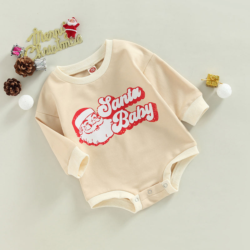 Santa Baby Snuggly Romper