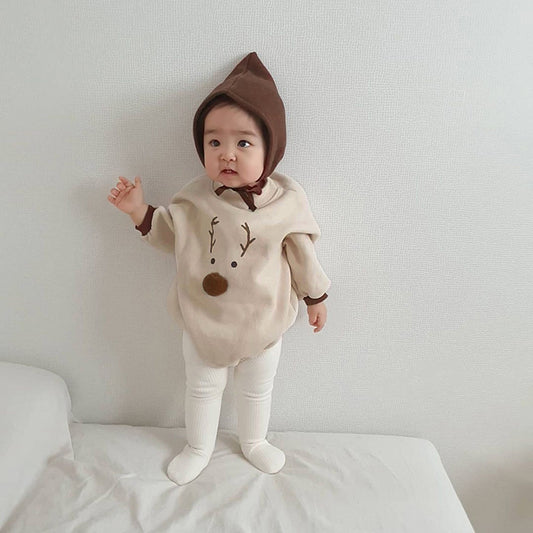 Snuggly Reindeer Romper & Hat